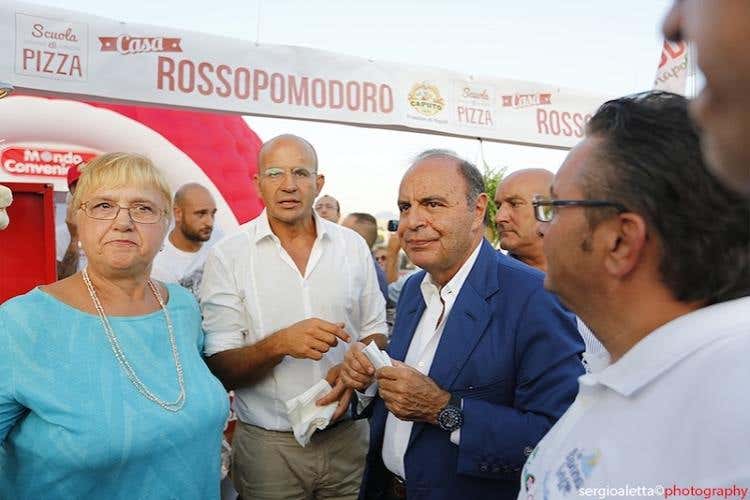 Lidia Bastianich e Bruno Vespa